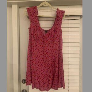 Floral Target Dress